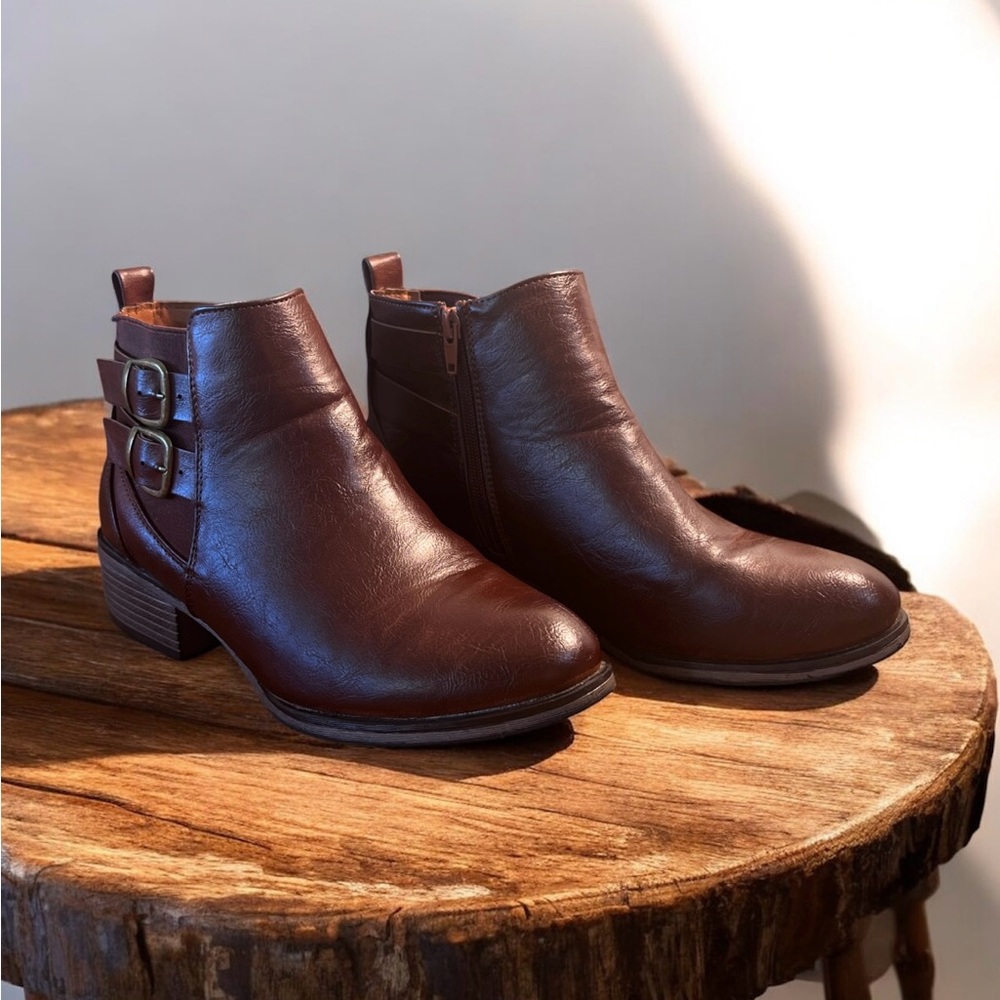 Pierre Dumas‎ Dark Brown Heeled Boots